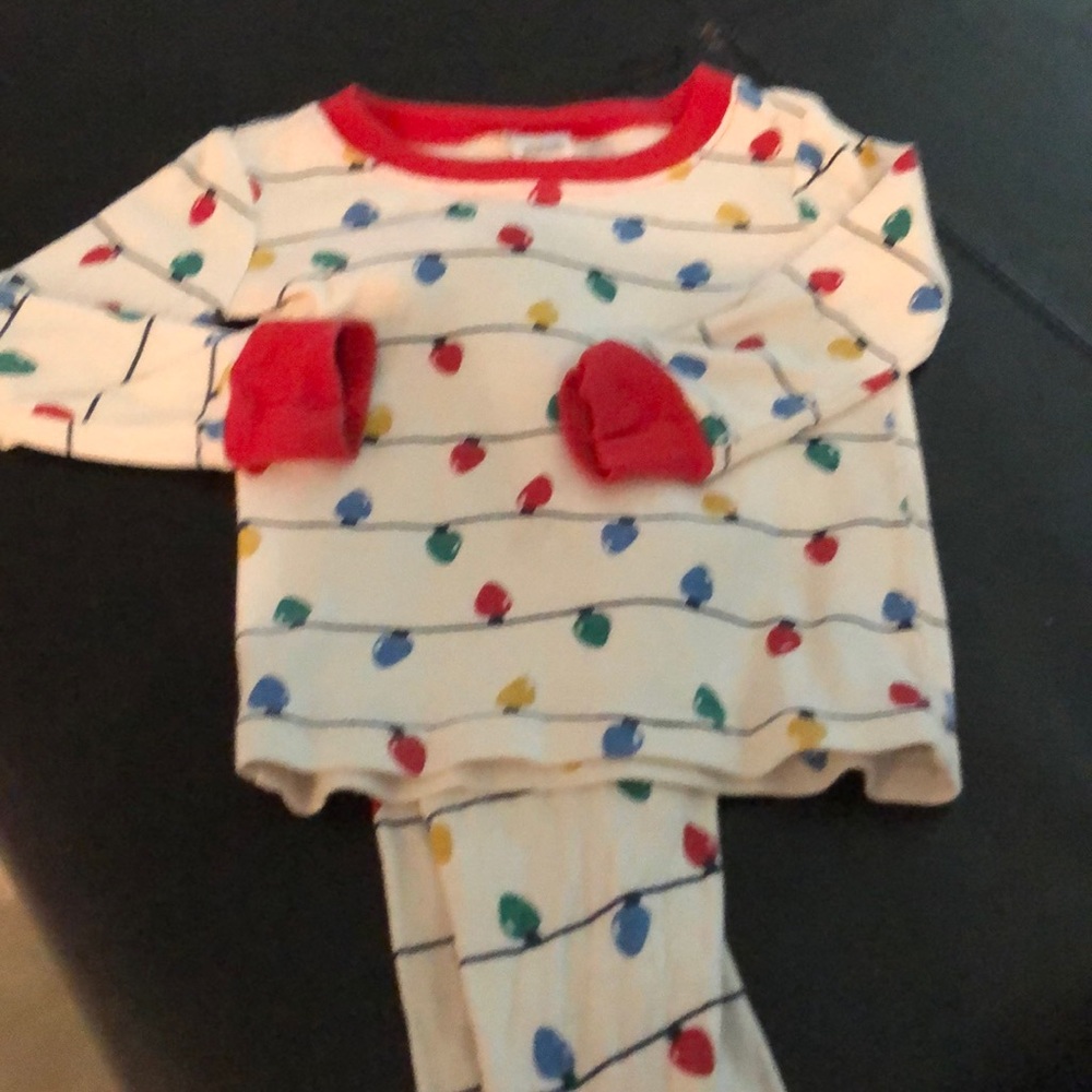 Christmas lights jammies